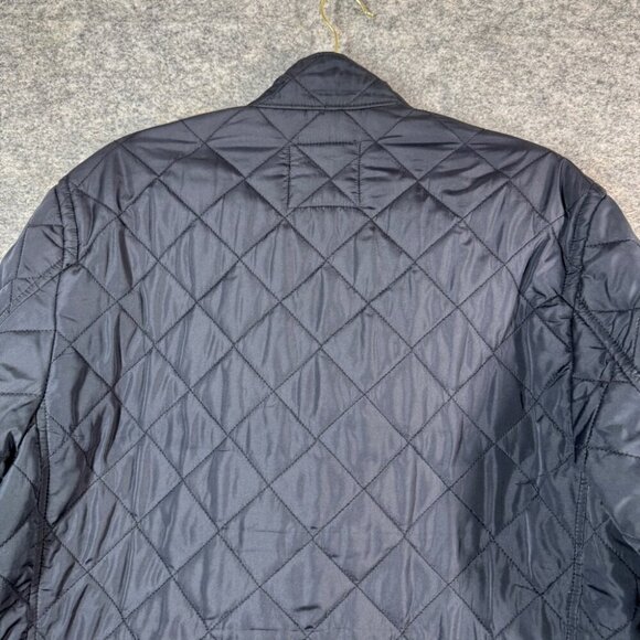 Gap Men's Water Resistant Fisherman Quilted Navy Blue Barn Chore Jacket Size MEA - Picture 10 of 15